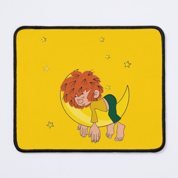 Item preview, Pumuckl sleeps on the moon designed and sold by DieViolettHund.