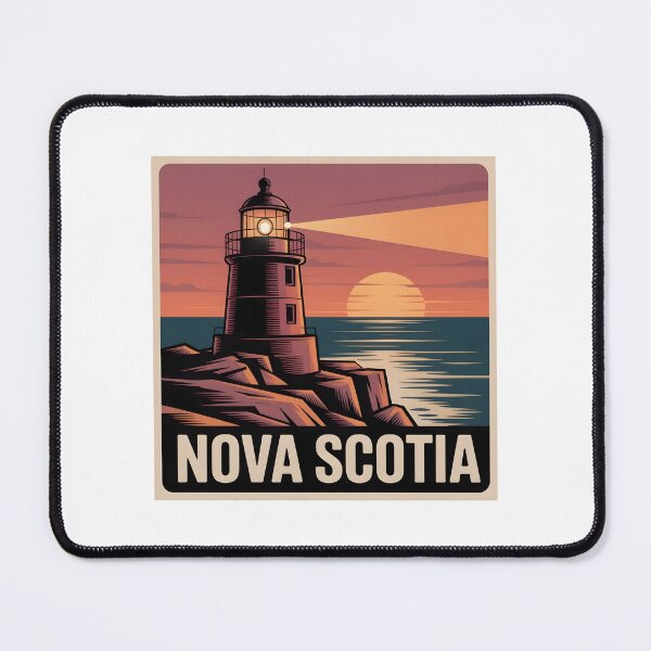 Item preview, Nova Scotia Lighthouse Sunset Design designed and sold by Paper Drip.