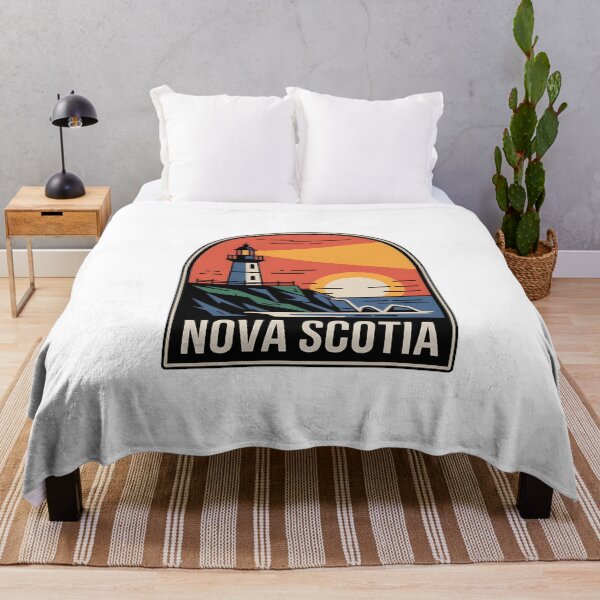 Item preview, Nova Scotia Lighthouse Sunset Design designed and sold by Paper Drip.