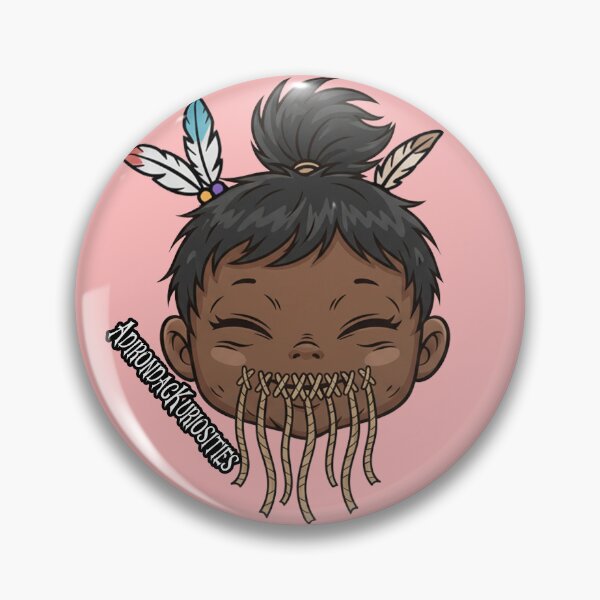 Item preview, Kawaii Shrunken Head Smiling designed and sold by AdirondacKuriosities.
