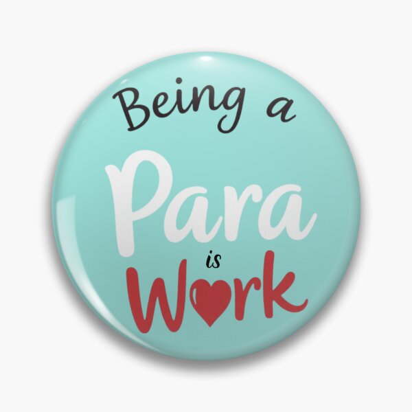 Item preview, Being a Para is Work designed and sold by Sparkofart07.