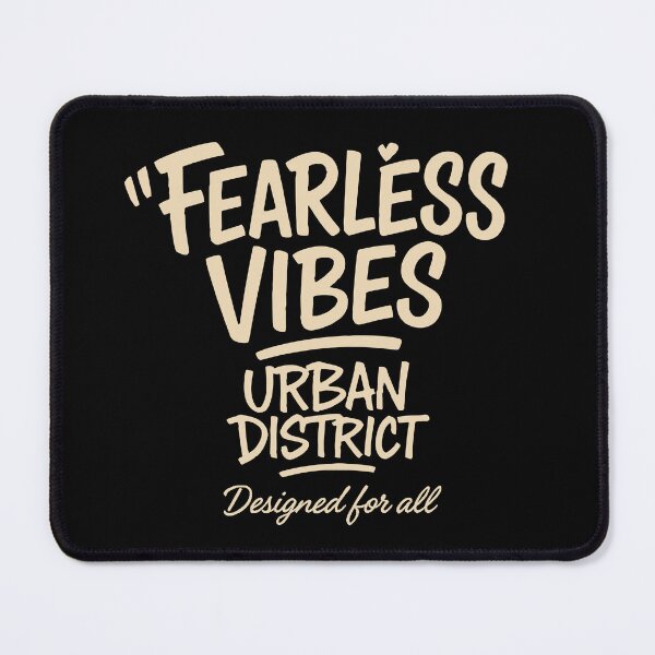 Item preview, Fearless Vibes Urban District | Designed For All designed and sold by Sticker-saga.