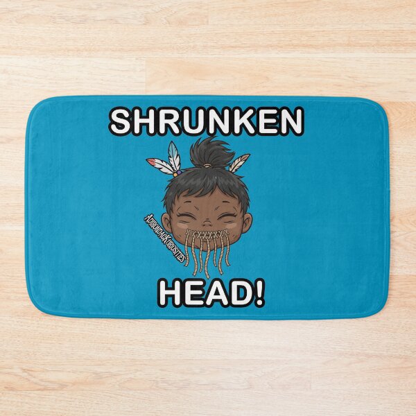 Item preview, Kawaii Shrunken Head Saying Shrunken Head! designed and sold by AdirondacKuriosities.