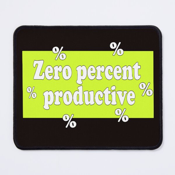 Item preview, zero percent productive designed and sold by Cleiarts.