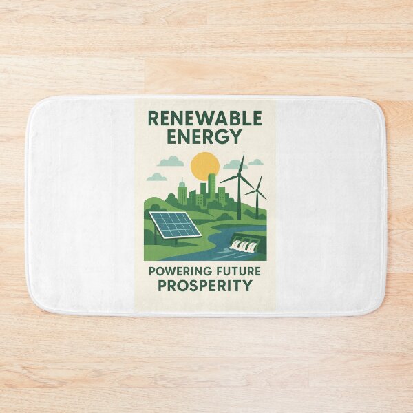 Item preview, Powering To The Future Through Renewable Energy designed and sold by Fabrifrank.