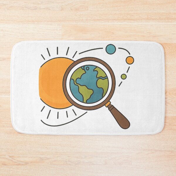 Item preview, Planetary Orbit – Earth Under the Lens designed and sold by ZeMa-JA.