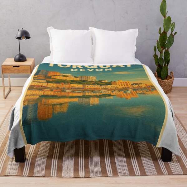 Item preview, Torquay Devon Retro Vintage Travel Poster designed and sold by GG WALL ART.