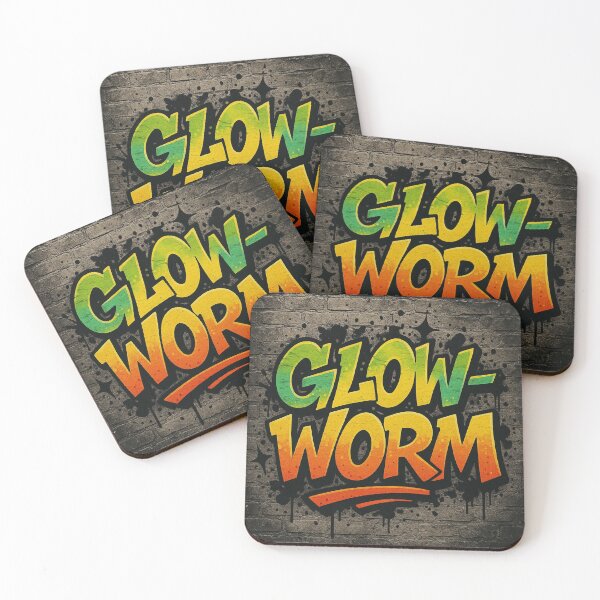 Item preview, Glow-Worm Graffiti Art – Neon Street Style Urban Design designed and sold by GarnerSupplyCo.