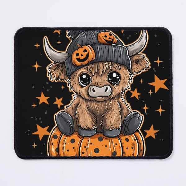 Item preview, Cute Highland Cow Halloween Shirt – Kawaii Pumpkin Patch Tee designed and sold by Zeraels.