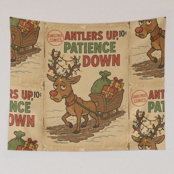Item preview, Magical Christmas Reindeer designed and sold by bapupa.