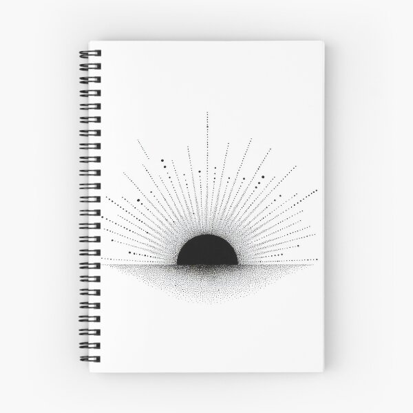 Item preview, Black dotted Sunrise designed and sold by thewandswant.