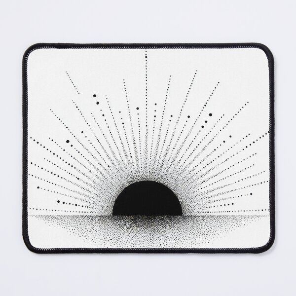 Item preview, Black dotted Sunrise designed and sold by thewandswant.