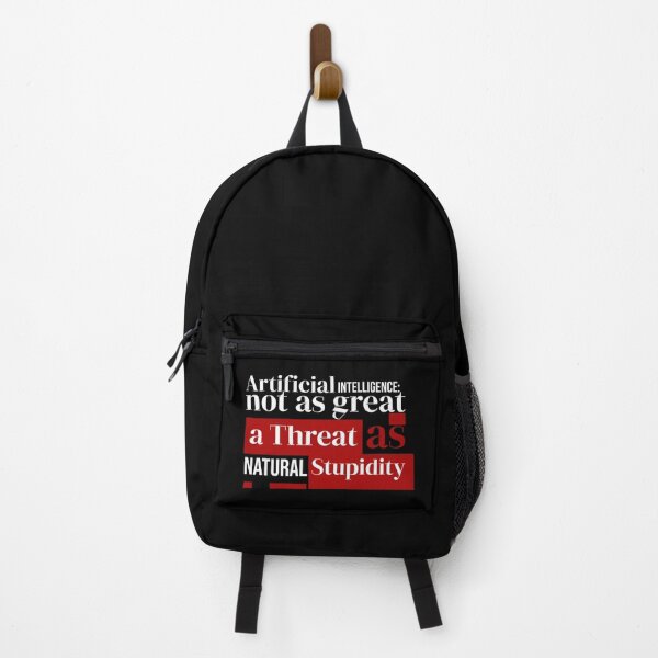 Item preview, Artificial Intelligence vs Natural Stupidity designed and sold by dudelinart.