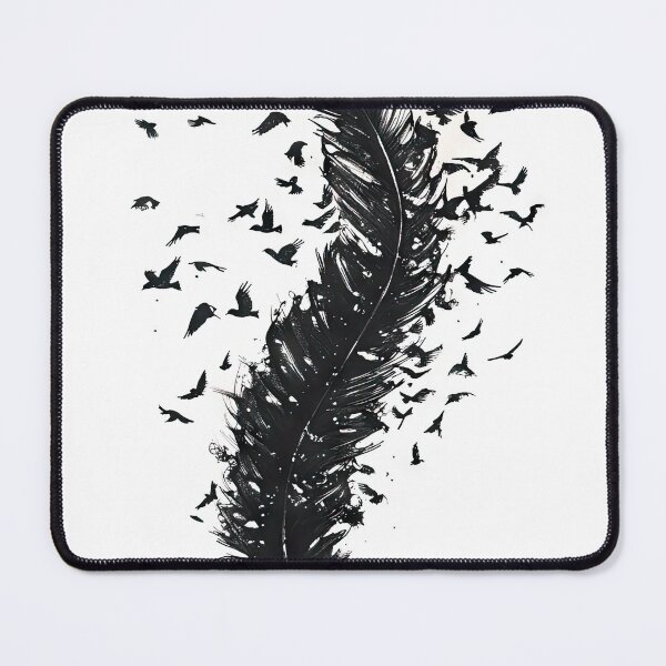 Item preview, Birds flying from feather designed and sold by thewandswant.