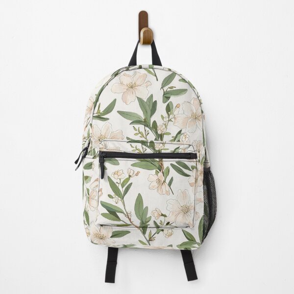 Item preview, Soft Pink Floral Pattern With Green Leaves designed and sold by CoolPixels.