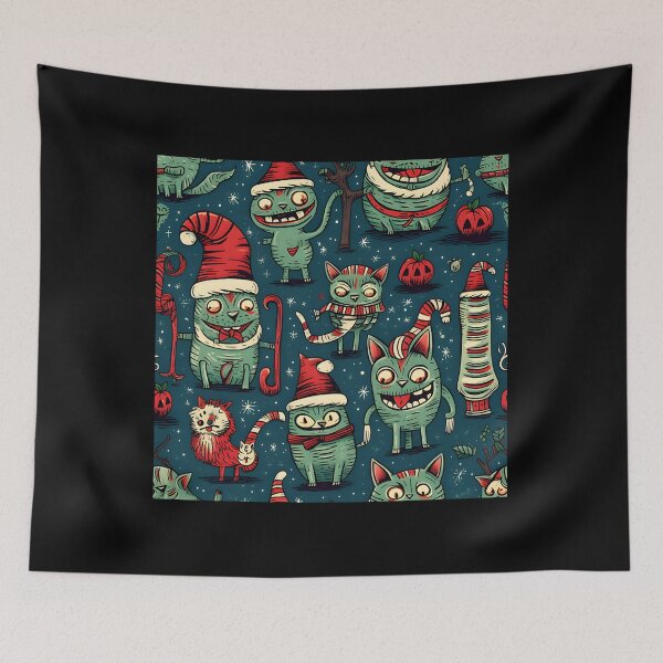 Item preview, Mutated Christmas Cats designed and sold by xknzsshfola46.