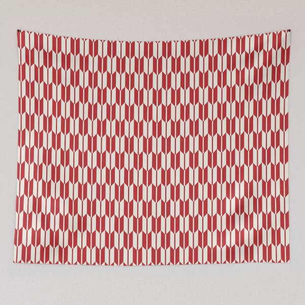 Item preview, Japanese pattern with an arrow motif (red) designed and sold by GorillaImmortal.