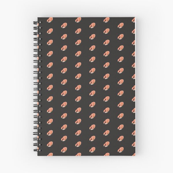 Item preview, Watercolor Salmon Steak Seamless Food Pattern designed and sold by Binlyya.