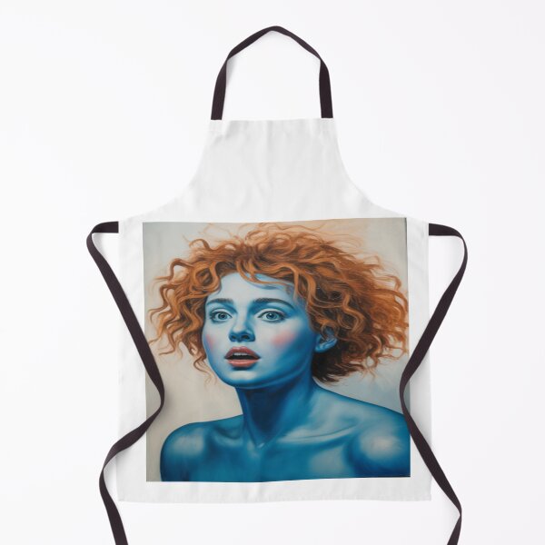 Item preview, Random Pop Art: The Blue Lady designed and sold by halibutgoatramb.