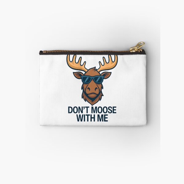 Item preview, Don’t Moose With Me – Funny Nordic Moose Cartoon with Sunglasses designed and sold by NordicSmile.