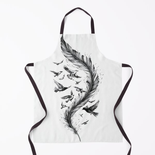 Item preview, Birds flying from feather designed and sold by thewandswant.