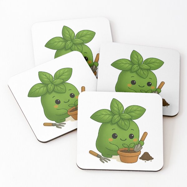 Item preview, Bailey Basil Gardening designed and sold by Moons Studio.