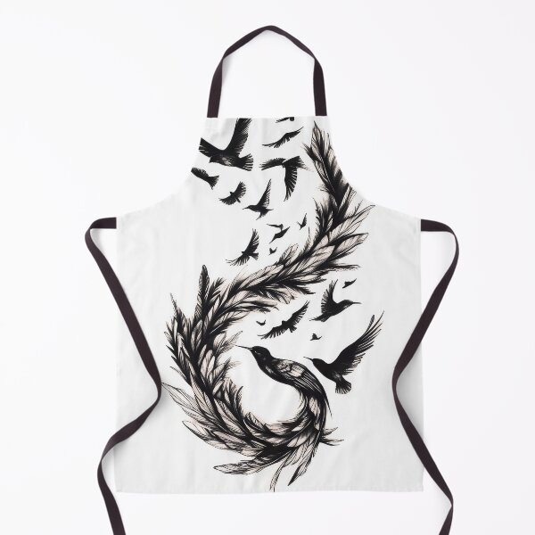 Item preview, Birds flying from feather designed and sold by thewandswant.