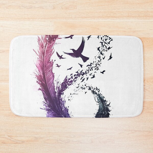 Item preview, Birds flying from feather designed and sold by thewandswant.