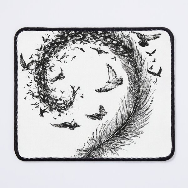 Item preview, Birds flying from feather designed and sold by thewandswant.