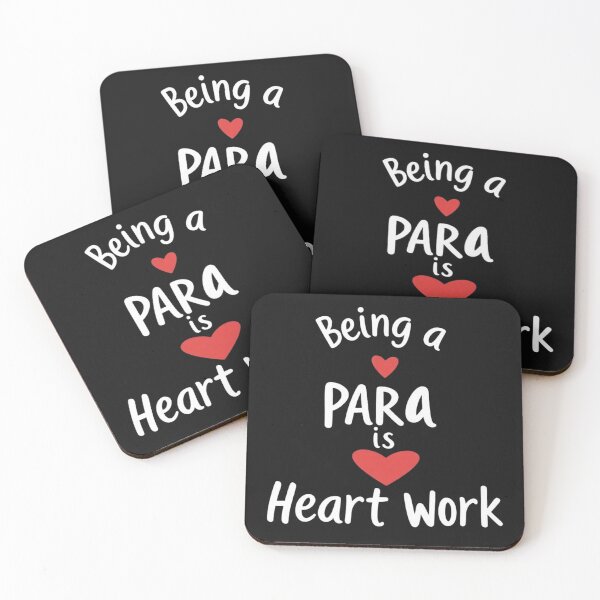 Item preview, Being a Para is Heart Work designed and sold by Sparkofart07.