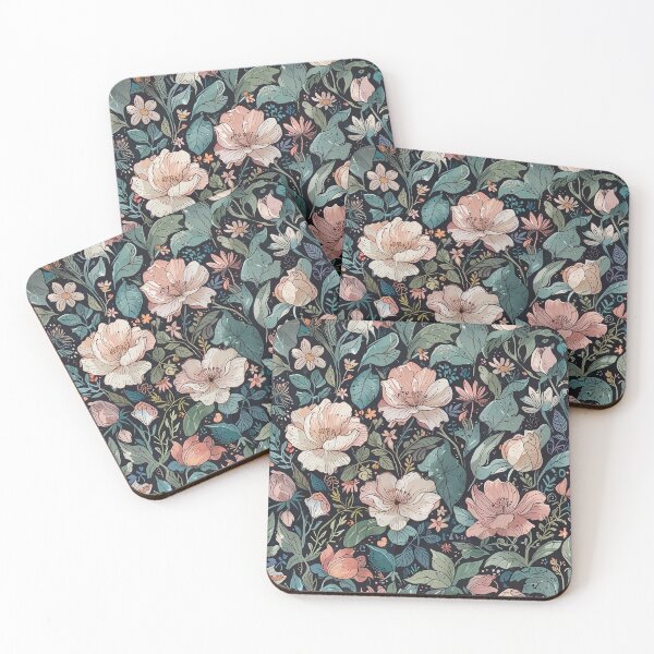 Item preview, Pink Blooms And Green Leaves designed and sold by CoolPixels.