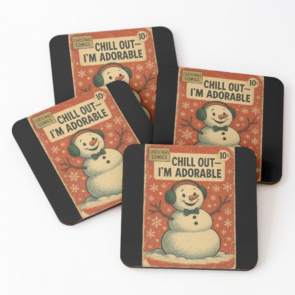 Item preview, Cheerful Christmas Snowman: Chill out—I’m adorable designed and sold by bapupa.