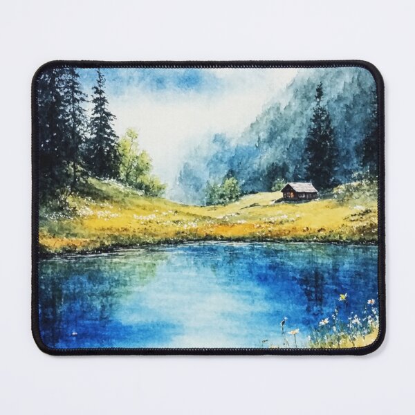Item preview, Small lake - nature - countryside designed and sold by Dali RB.
