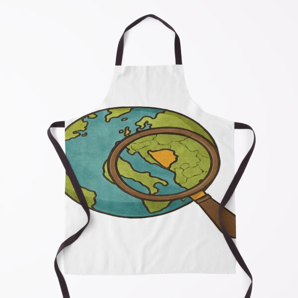 Item preview, Zoom on Bosnia and Herzegovina – Earth Focus Illustration designed and sold by ZeMa-JA.