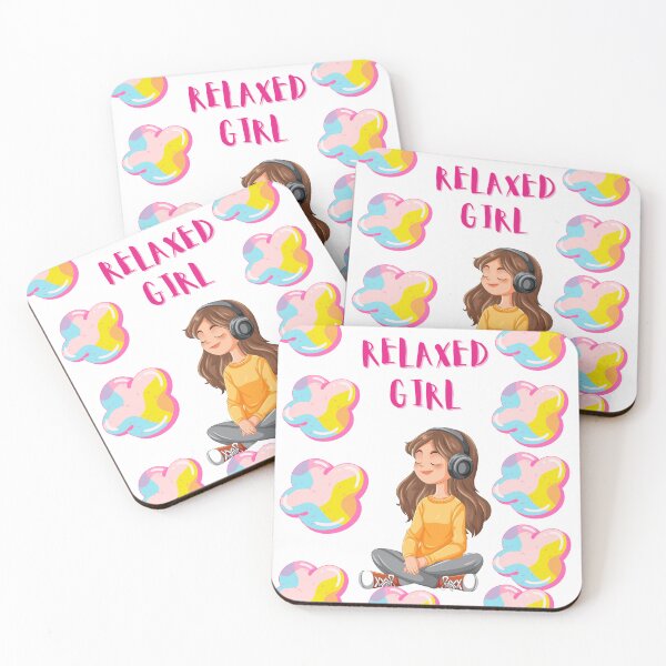 Item preview, relaxed girl designed and sold by TrendyColors.