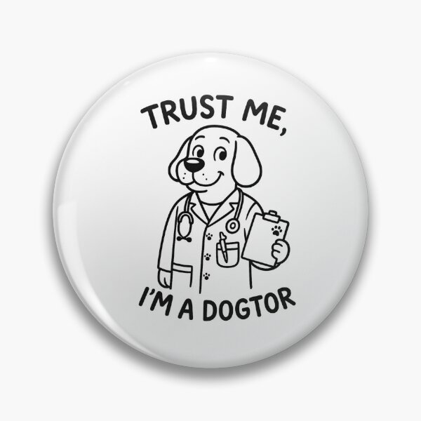 Item preview, Trust Me, I’m a Dogtor – Funny Cartoon Dog Doctor T-Shirt designed and sold by DailyDrivesct.