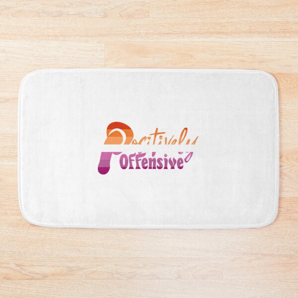 Item preview, Positively Offensive - Lesbian Colors  designed and sold by BernoNickel.