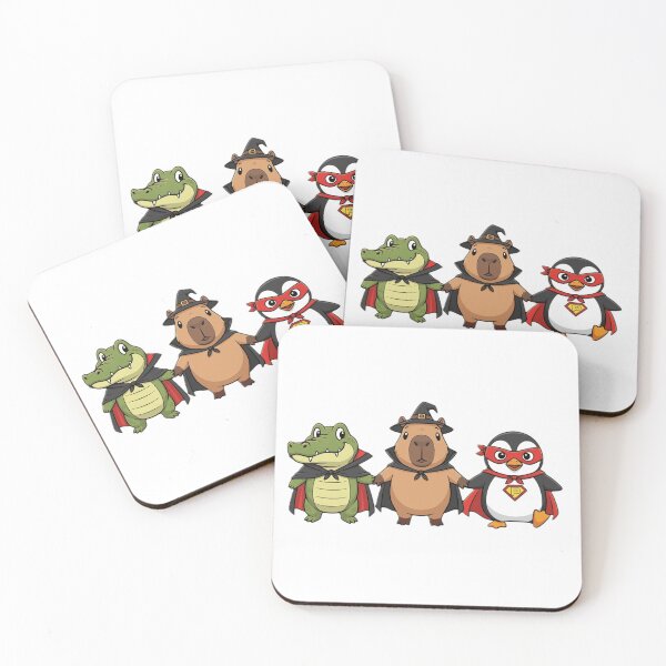 Item preview, Animal Heroes in Halloween Costumes designed and sold by PragmaticP.