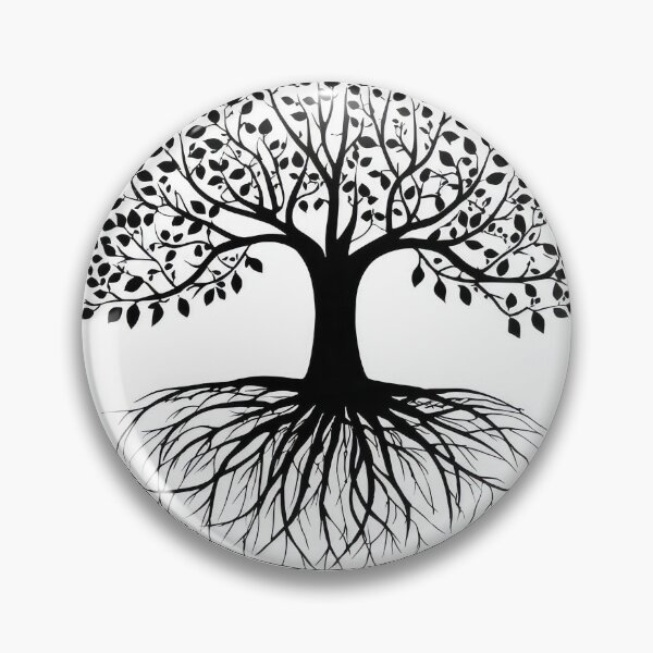 Aperçu de l'œuvre Art celtique païen Wicca Arbre de vie Design créée et vendue par thewandswant.