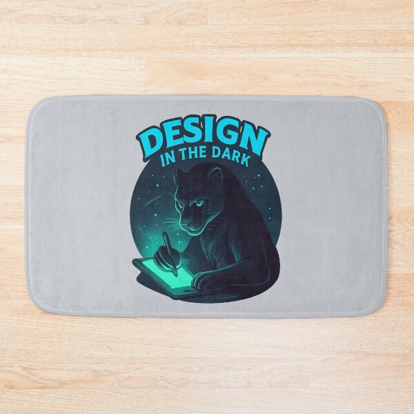 Item preview, Silent Studio — Design in the Dark Panther Illustration designed and sold by Modivox.