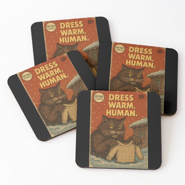 Item preview, Fearsome Yule Cat: Dress warm, human designed and sold by bapupa.