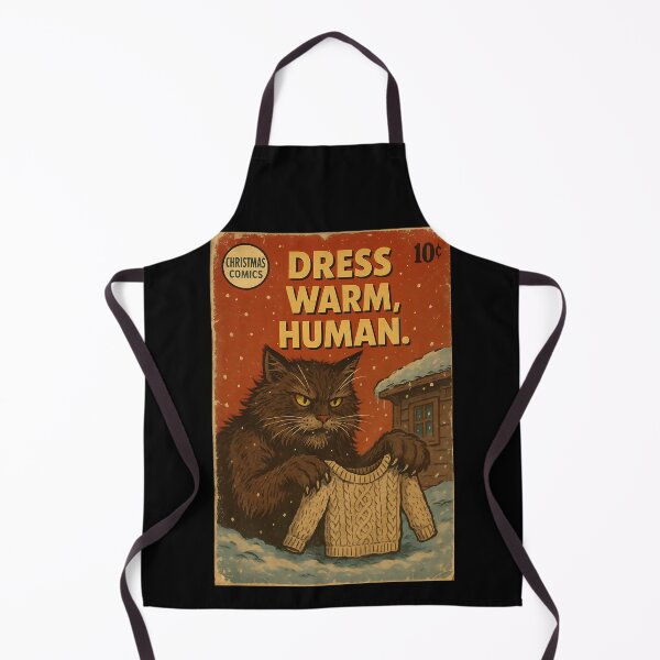 Item preview, Fearsome Yule Cat: Dress warm, human designed and sold by bapupa.