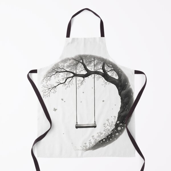 Item preview, Soft World – Columpio Moon Tree | Arte nocturno minimalista de ensueño designed and sold by jelonkaa.