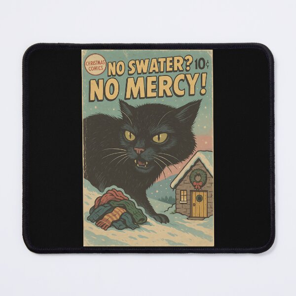 Item preview, Icelandic Yule Cat: No sweater? No mercy designed and sold by bapupa.
