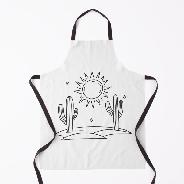 Item preview, A large sun above a desert with cactus plants designed and sold by rasagamastore.