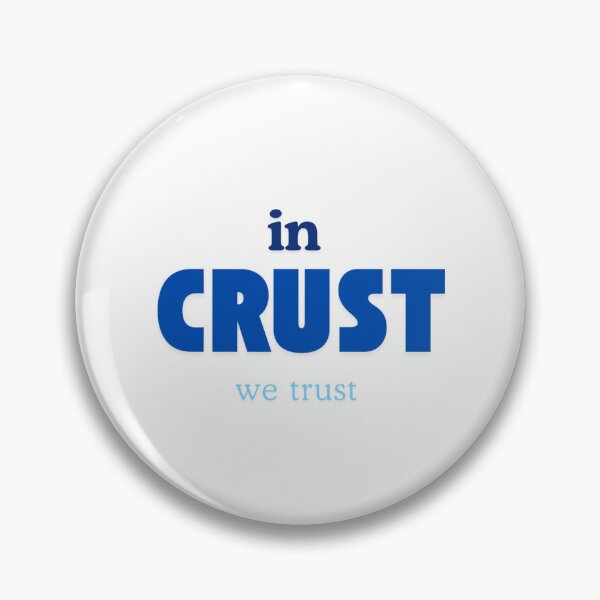 Item preview, In Crust We Trust designed and sold by INK AND AURA.