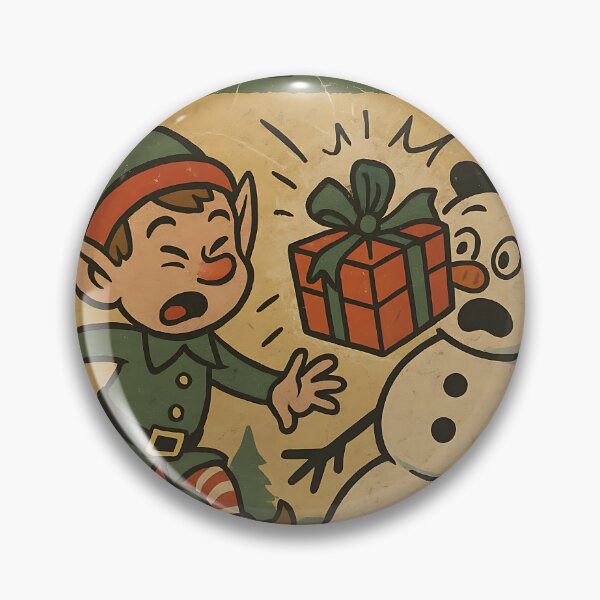 Item preview, Quirky Funny Christmas: Elf’s Gift Fail designed and sold by bapupa.