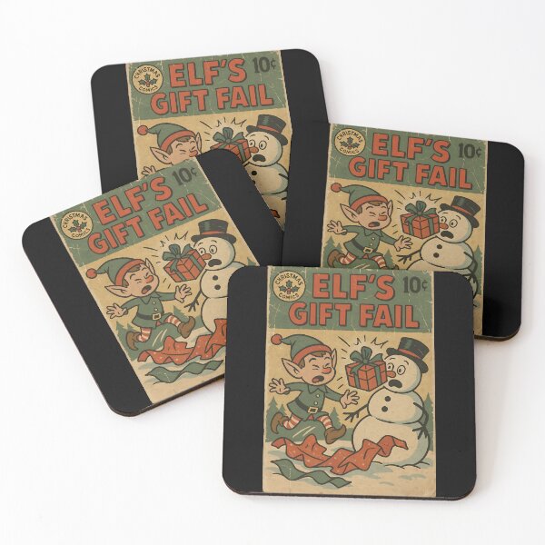 Item preview, Quirky Funny Christmas: Elf’s Gift Fail designed and sold by bapupa.