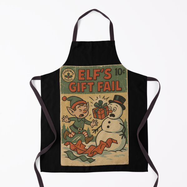 Item preview, Quirky Funny Christmas: Elf’s Gift Fail designed and sold by bapupa.