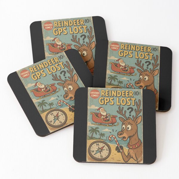 Item preview, Funny Christmas: Reindeer GPS Lost designed and sold by bapupa.